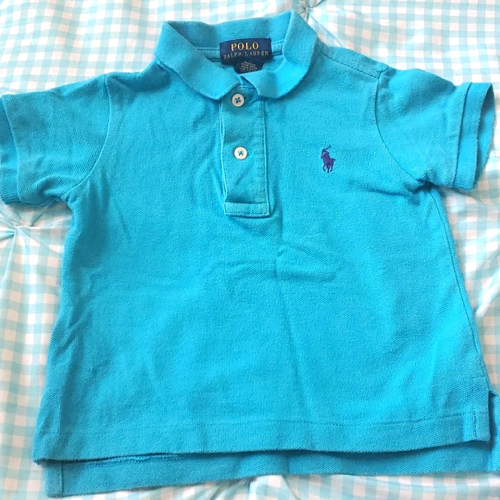 Toddler polo top